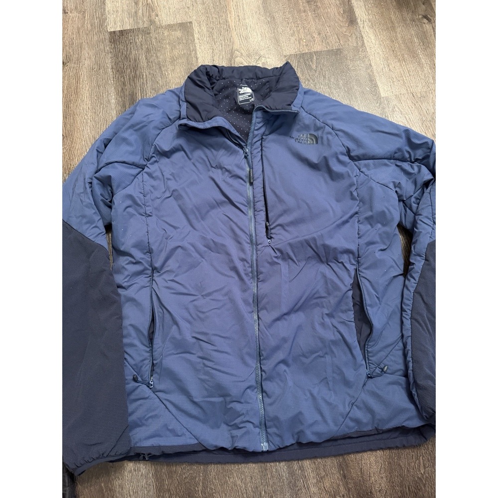 The North Face Ventrix Full Zip Jacket Size L, Blue, Insulated, Lightweight